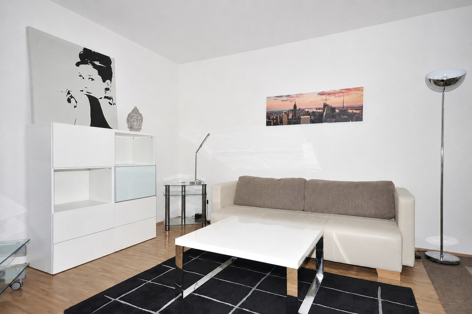 Helles Wohnzimmer