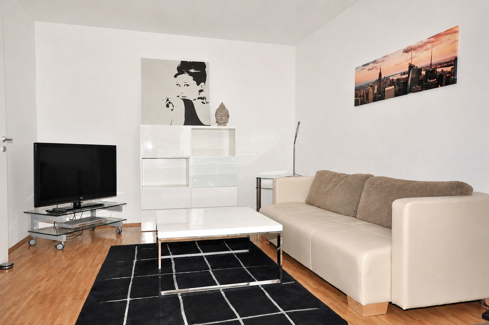 Helles Wohnzimmer