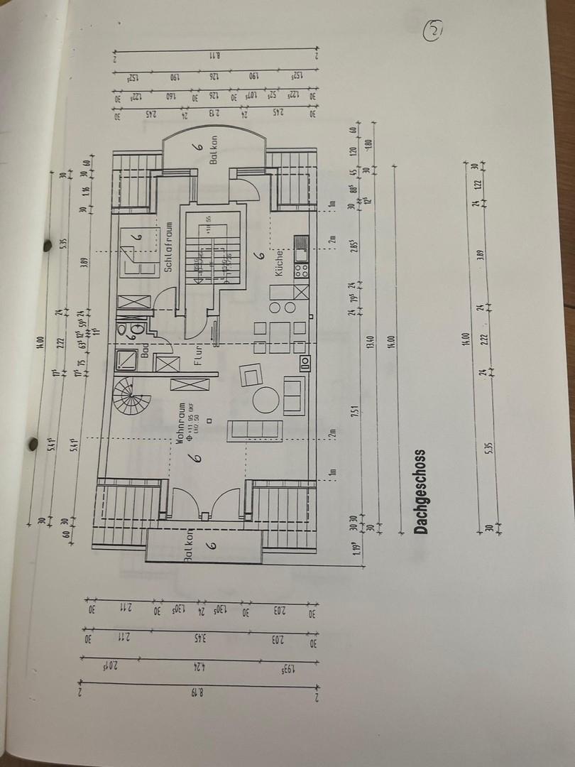Grundriss Dachgeschoss