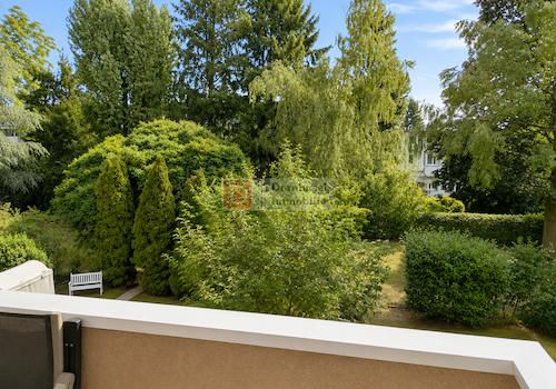 Aussicht aus dem Balkon