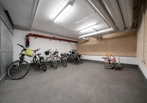 Fahrradraum in der Tiefgarage
