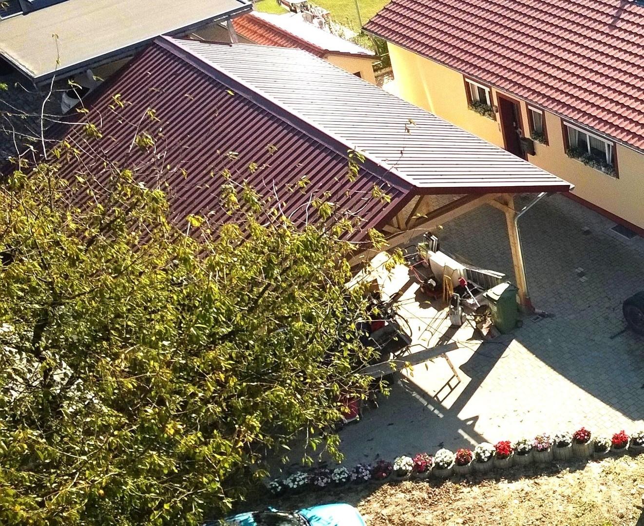 Doppel Carport für 2 WM.-Kombi