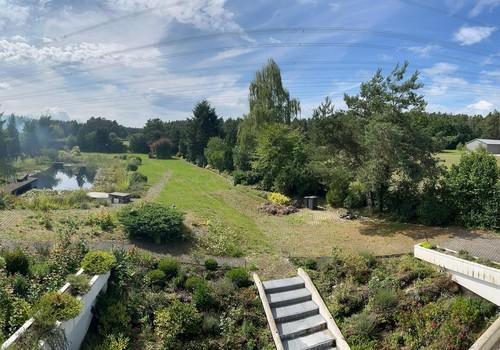 Ausblick vom Balkon