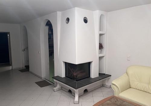 kleines Haus Kamin