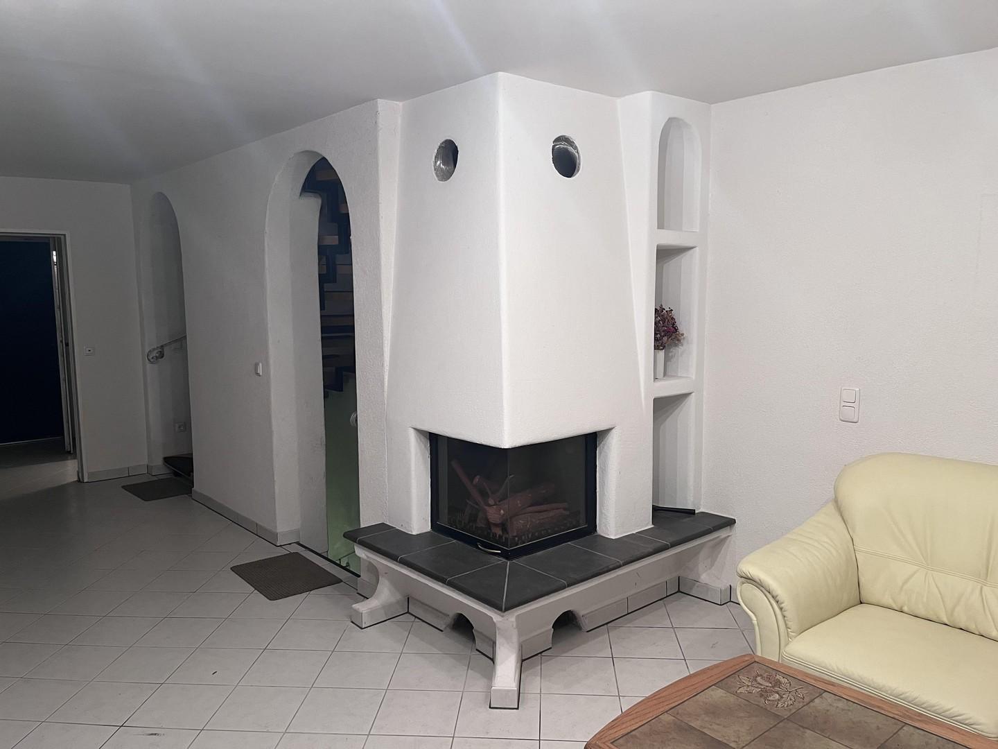 kleines Haus Kamin