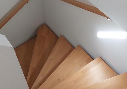 Treppe zum DG