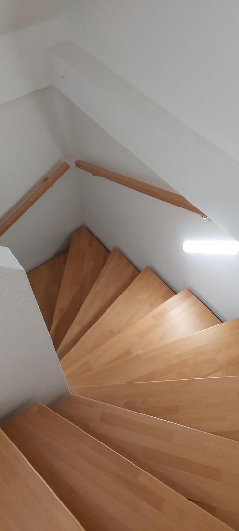 Treppe zum DG